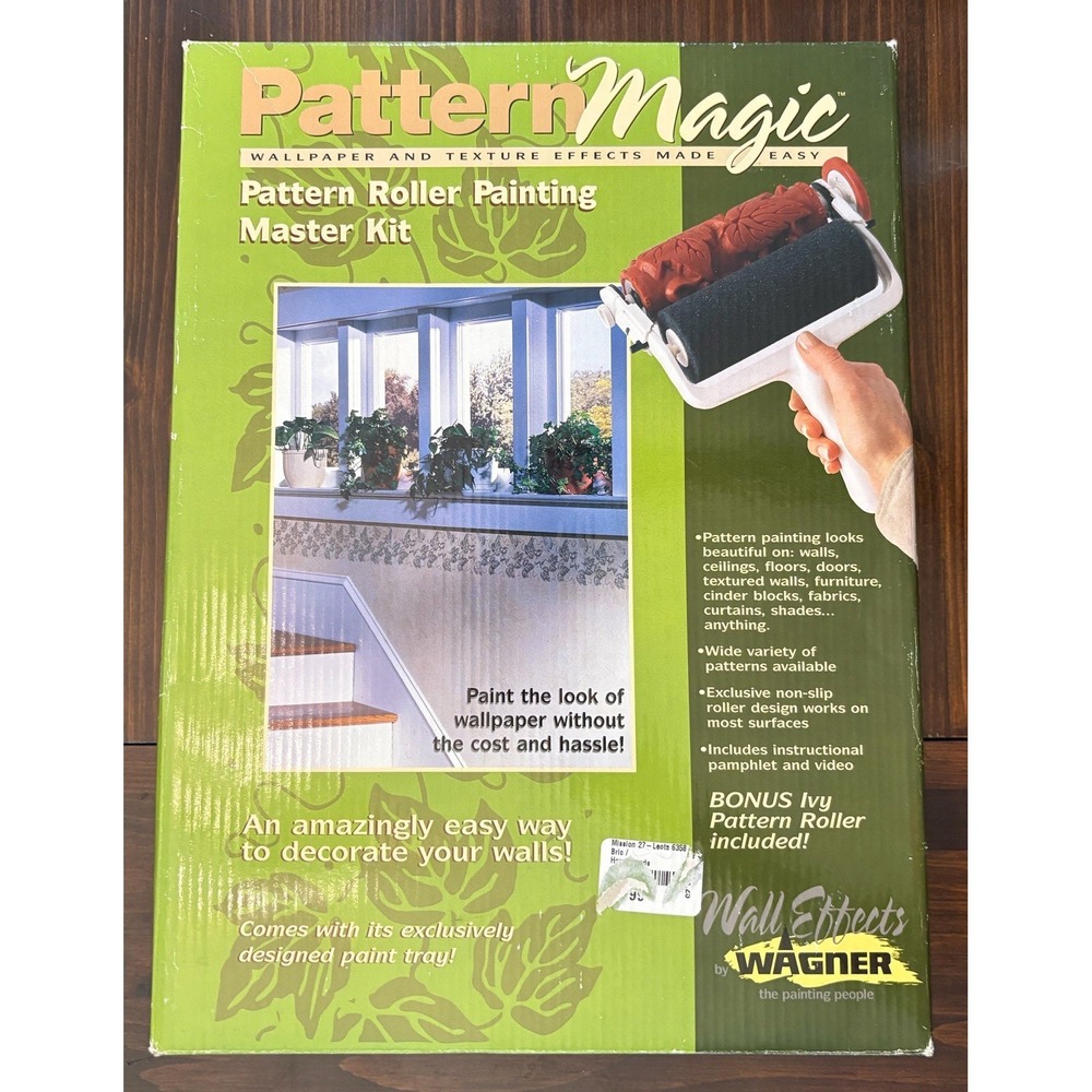 Wagner Pattern Magic Roller Decorator Master Kit Faux Wallpaper or Trim Accent